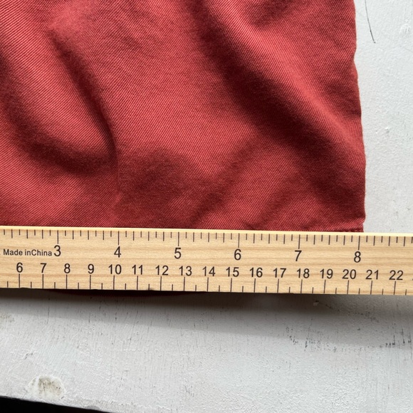 Woman's Billabong Jumpsuit Red Crimson Solid L Romper Summer City Beach Open - Picture 10 of 15